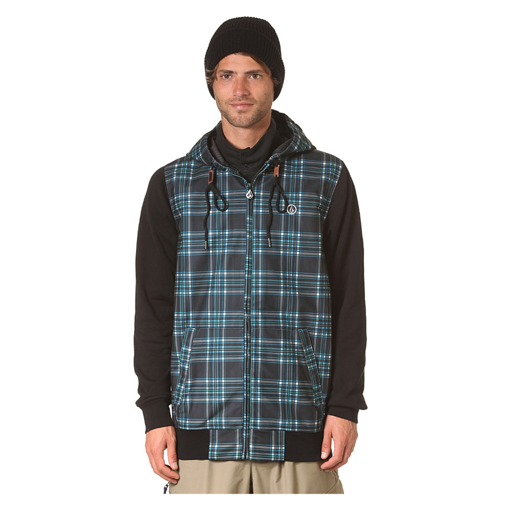 Volcom Sugarhouse Fleece Technical Shell Hoodie, M - image 8
